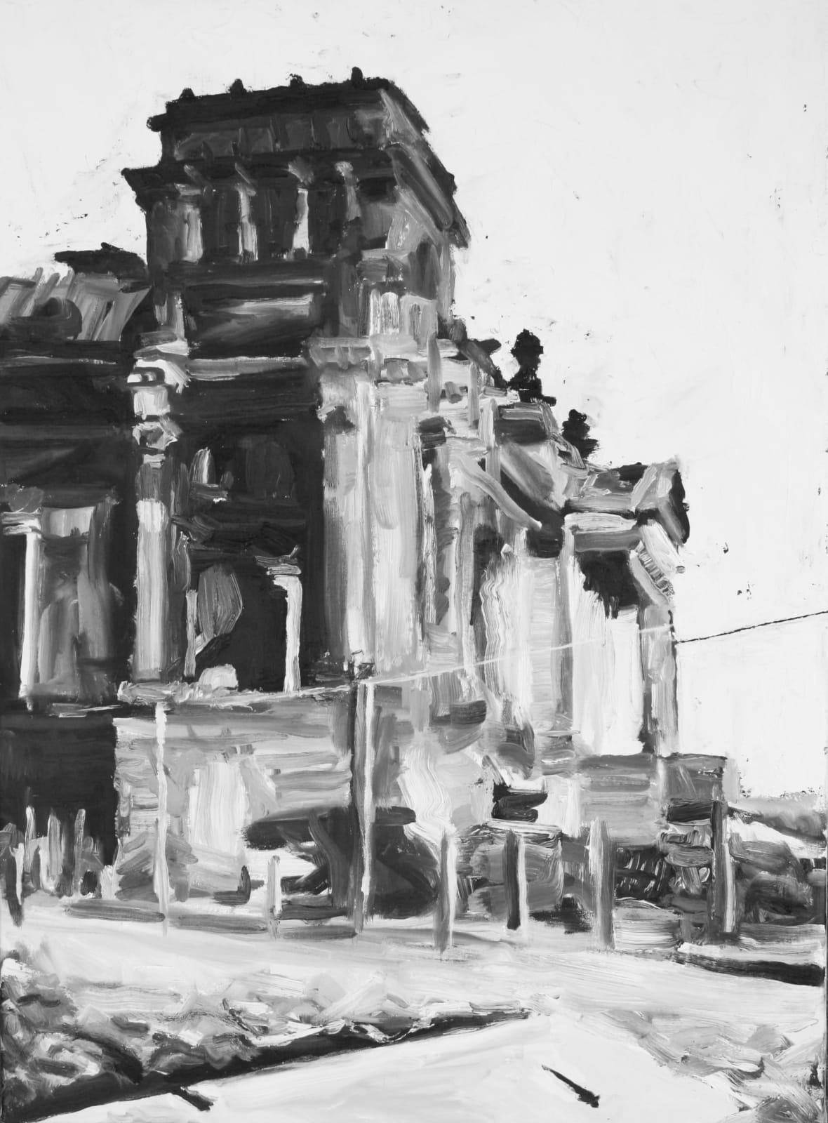Alexander Adams, Reichstag Ruin, 1947 , 1995