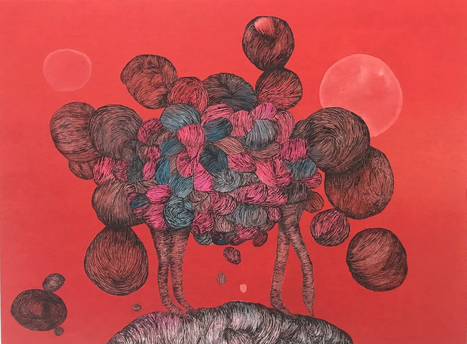 Sharon Leahy-Clark, All the World's a Stage, 2021