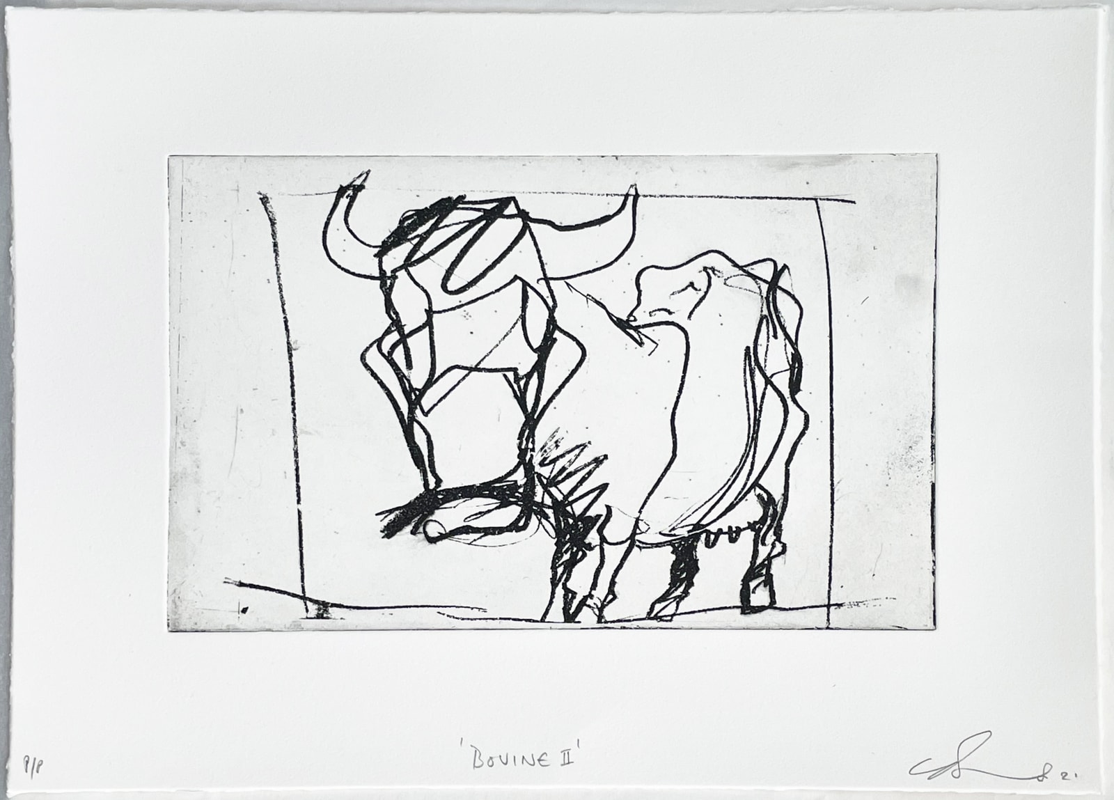 Chris Burns, Bovine, 2021
