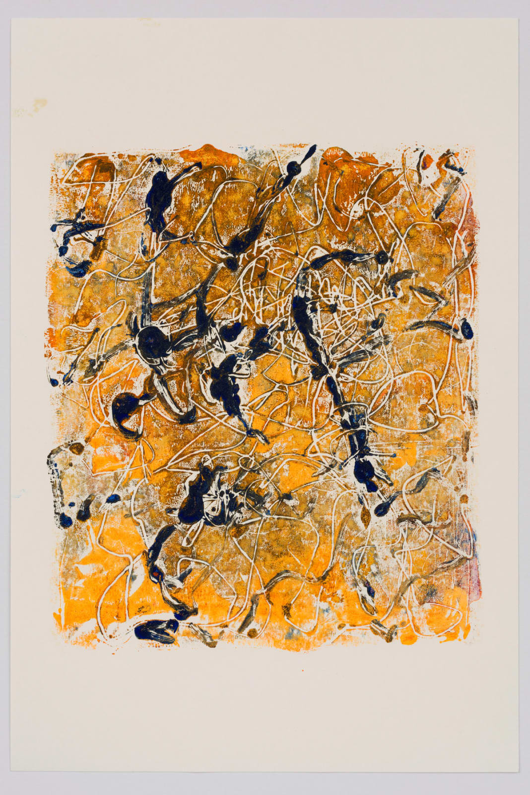 Rebecca Meanley, Untitled (yellow-ochre), 2022
