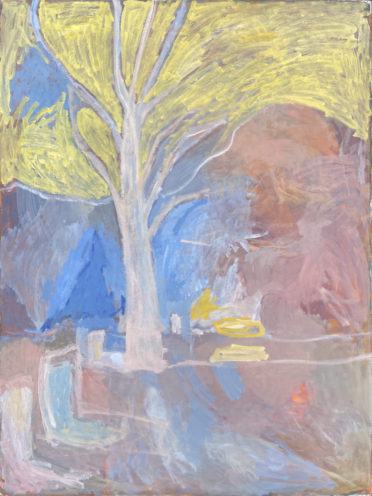 Susannah Fiennes, Tree with Yellow, 2001-2022