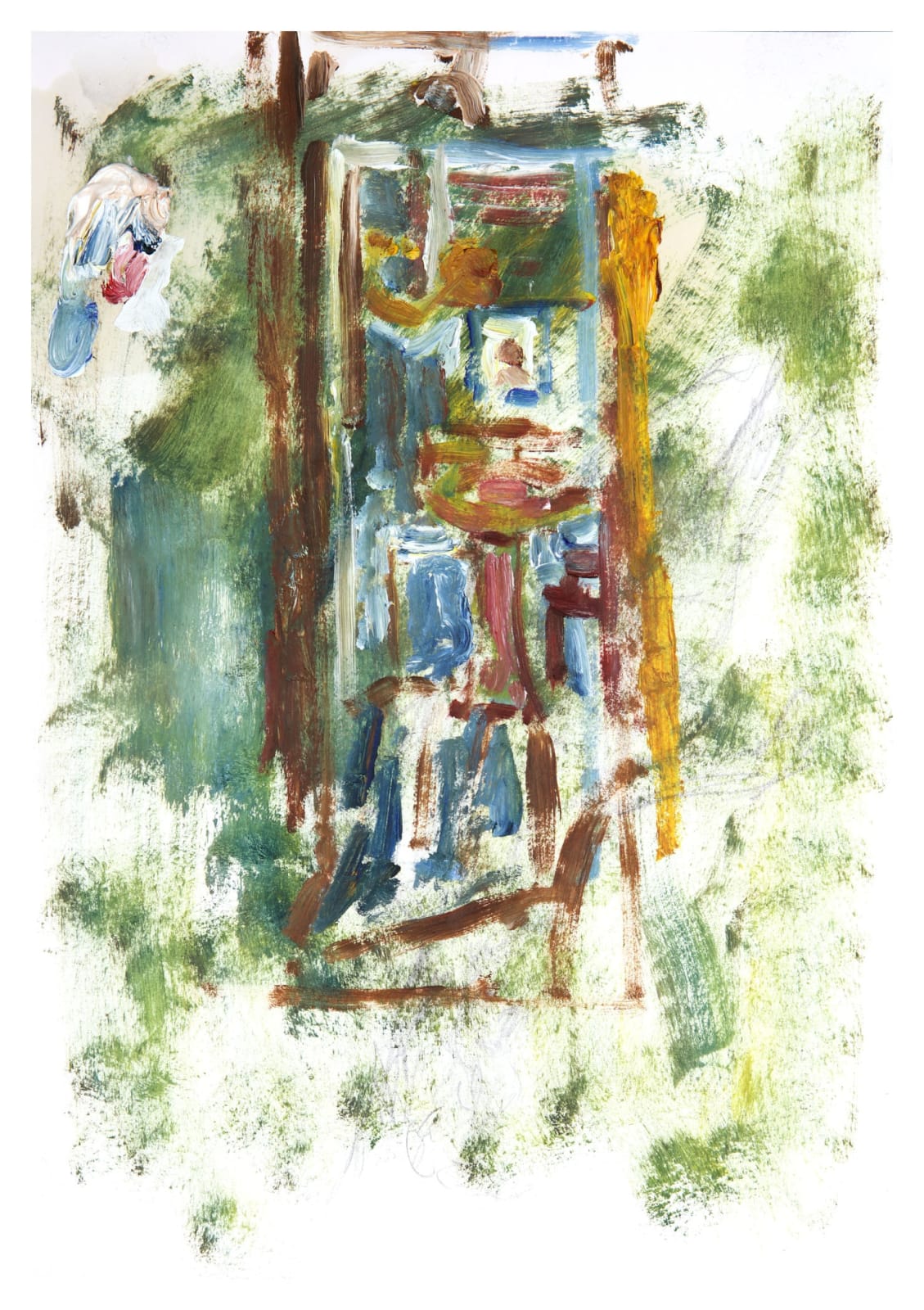 Zebedee Jones, 'Battersea Interior', 2019