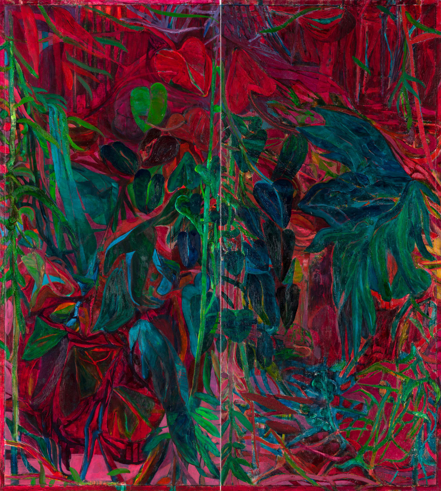 Joe Packer, Red Duskcluster, 2020