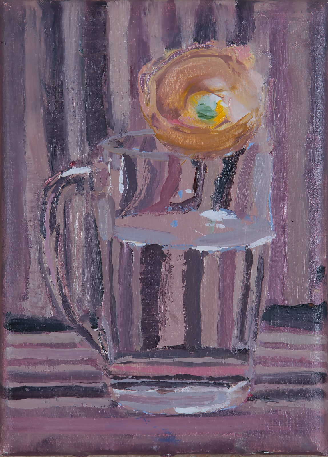 Aster Guinness, Purple Yellow Harmony, 2023