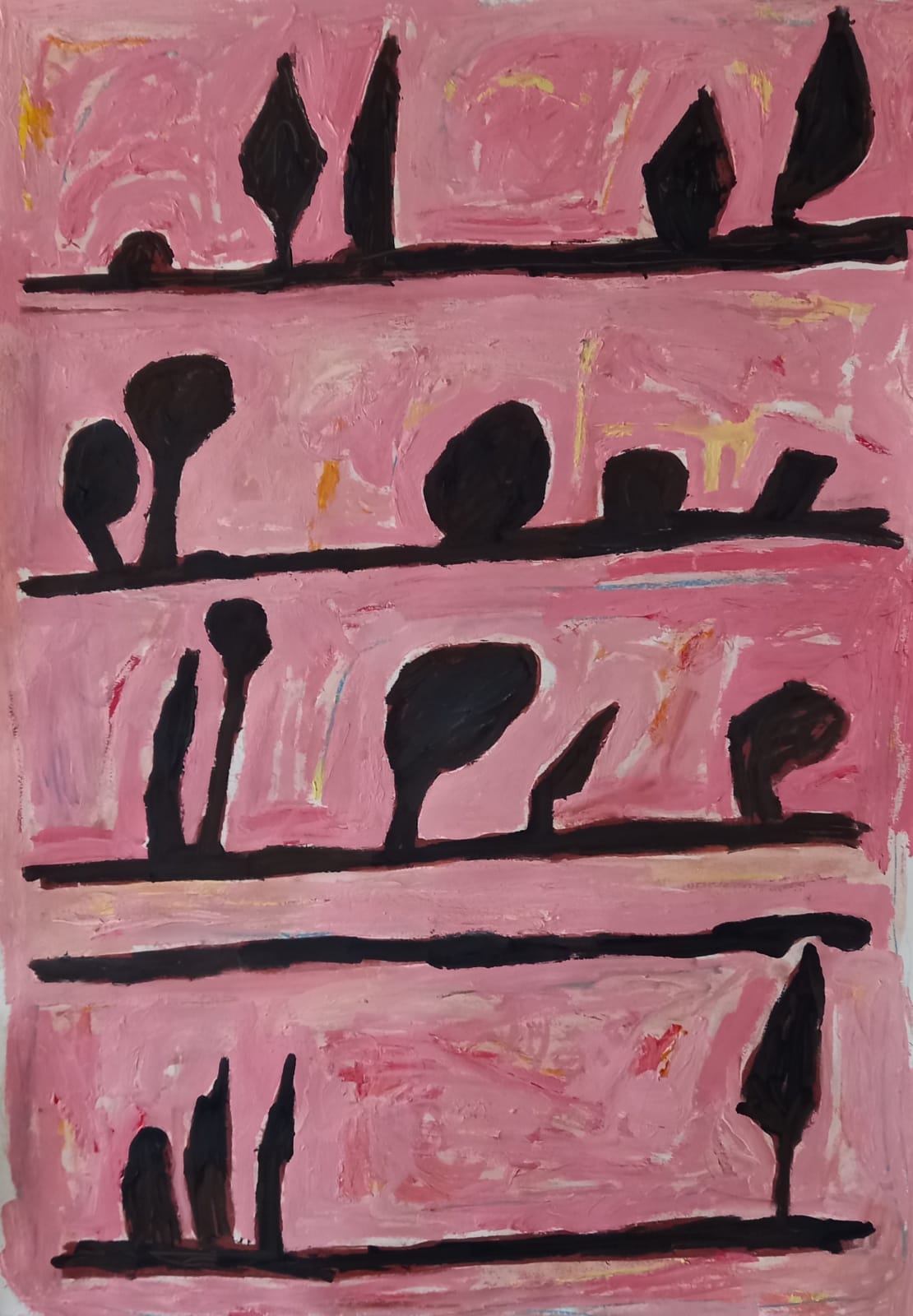 Gordon Dalton, Untitled (Trees), 2021