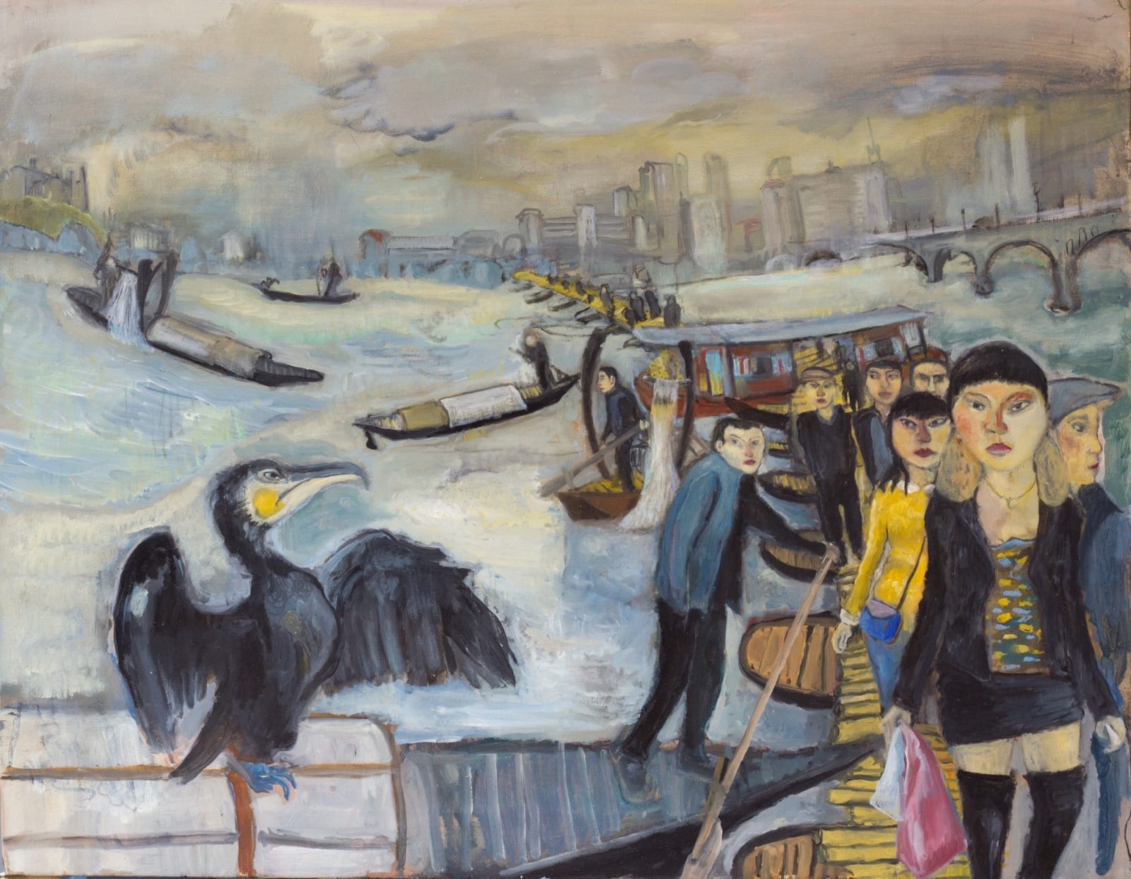 Oliver Dorrell, 'The Xiang River at Lingling/Yongzhou, Hunan Province', 2017