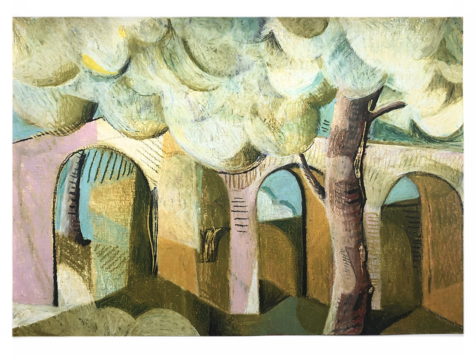 Katie Trick, 'Cofio Eddy a Milwr, O dan bont goch' (Remember Eddy and Milwr, Under the red bridge) , 2022