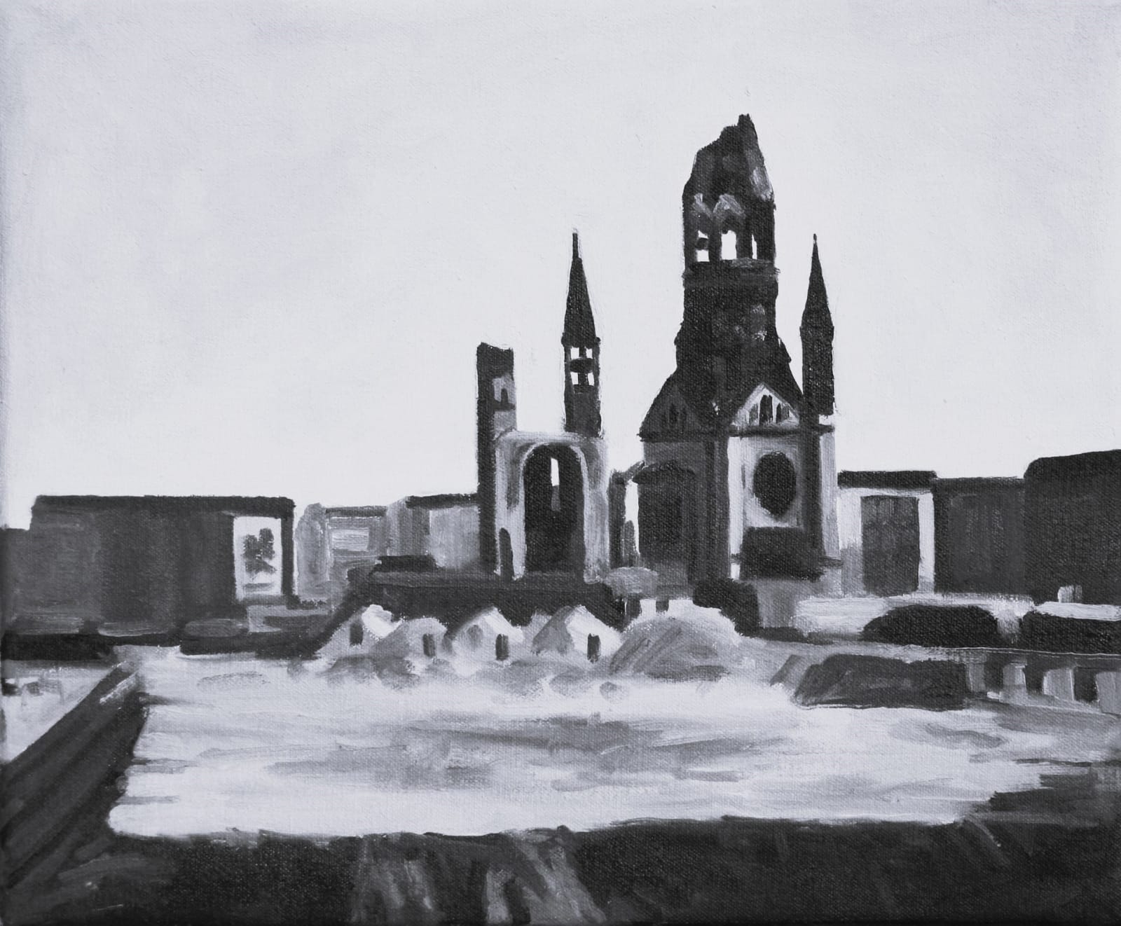 Alexander Adams, Ruins, Berlin, 1950, 1 April 1997
