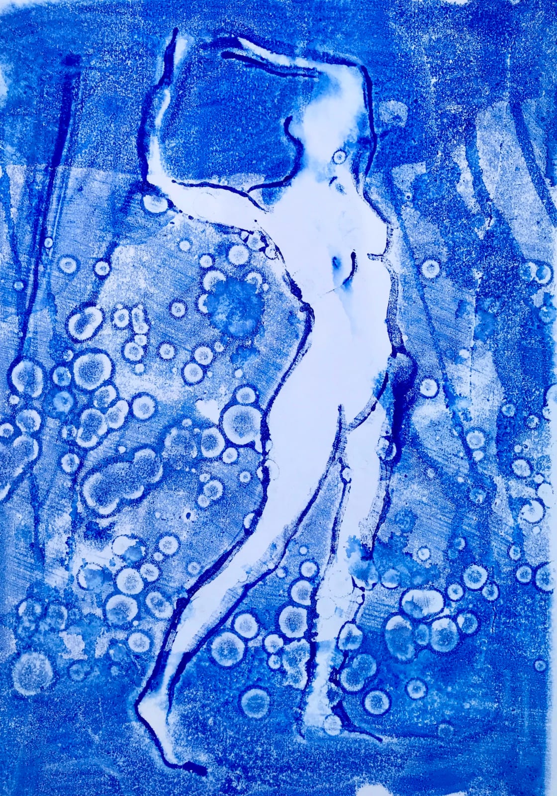 Clare Bonnet, Blue Study II, 2021