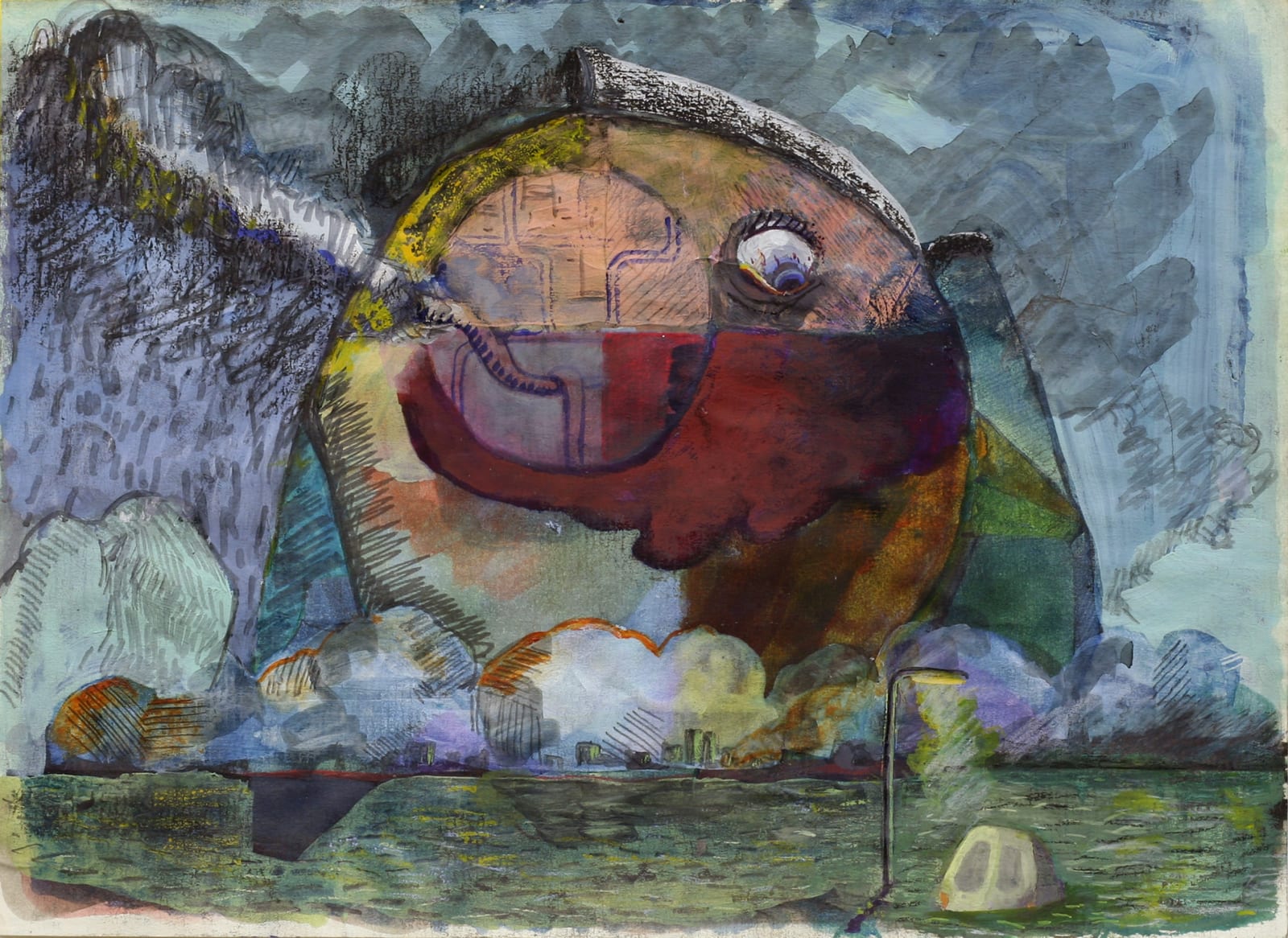 Paul Newman, 'Elephant City', 2015