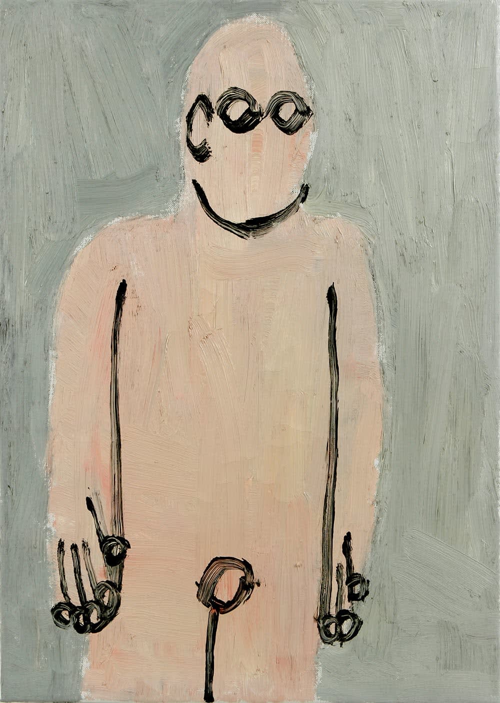 Enzo Marra, Self Portrait as Archaic Sculpture, 2020