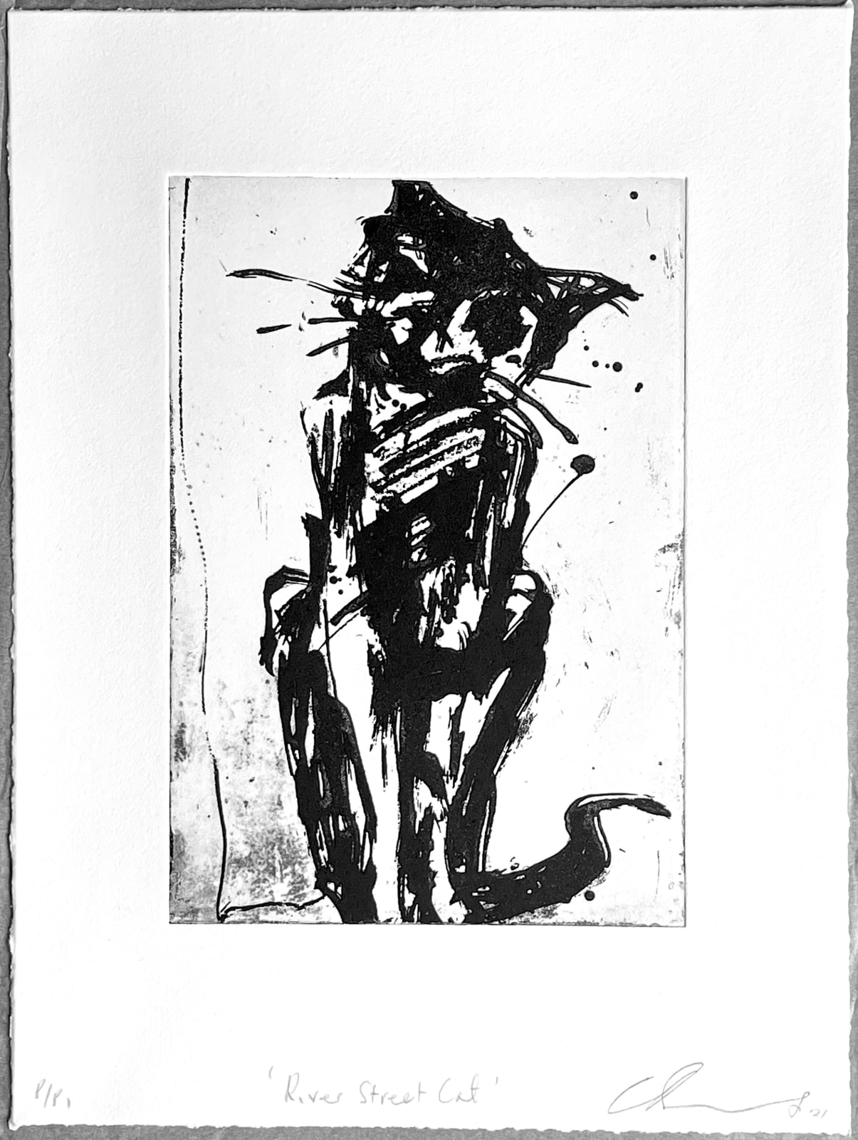 Chris Burns, River Street Cat, 2021