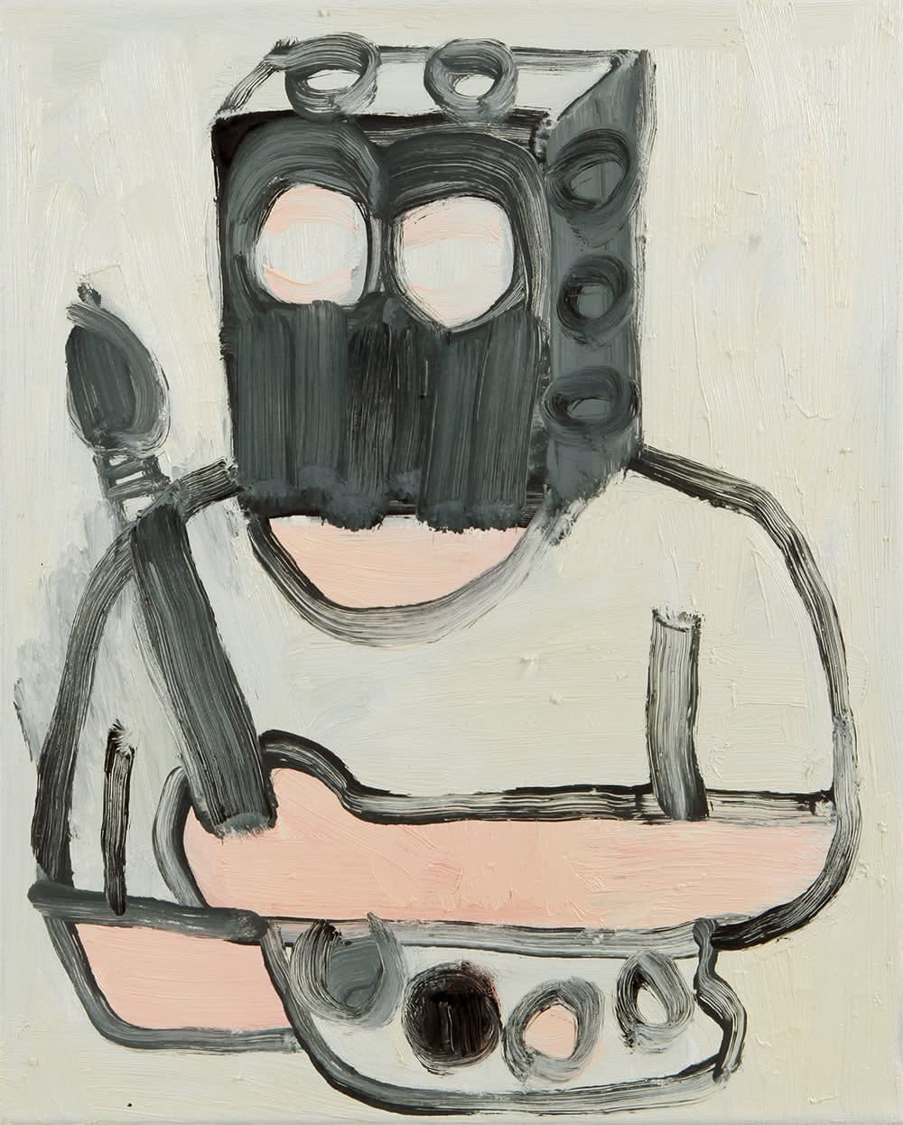 Enzo Marra, Masked Artist, 2019