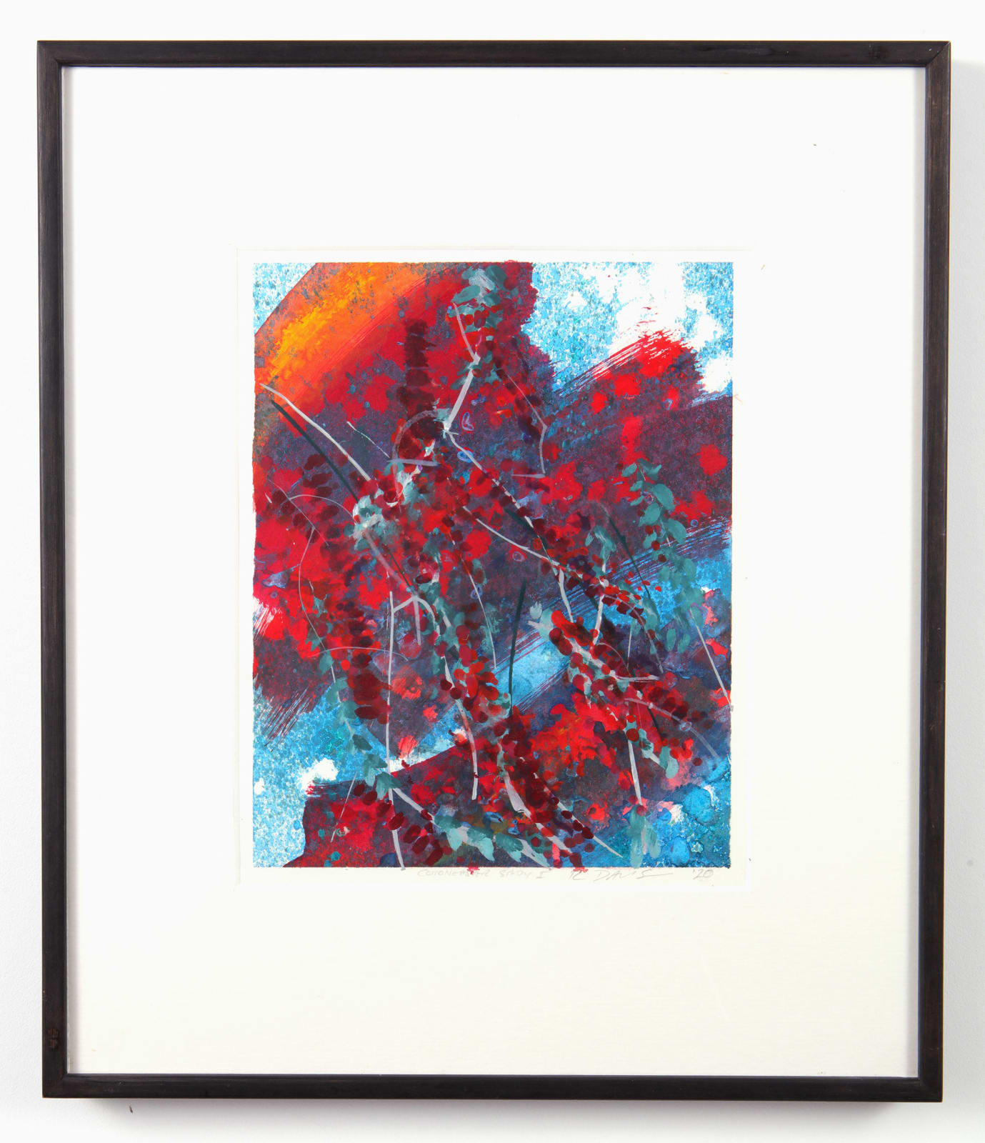 Bob Davison, Cotoneaster Study II , 2020
