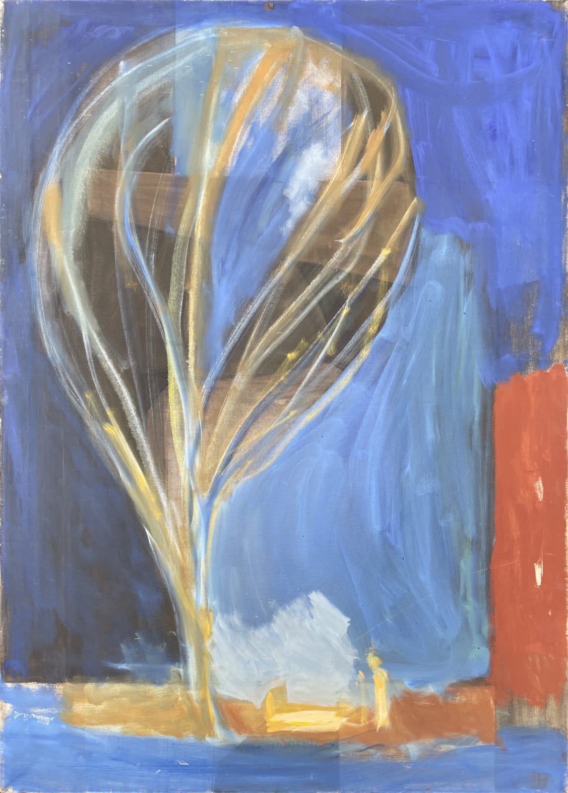 Susannah Fiennes, Tree Against Blue Sky, 2002