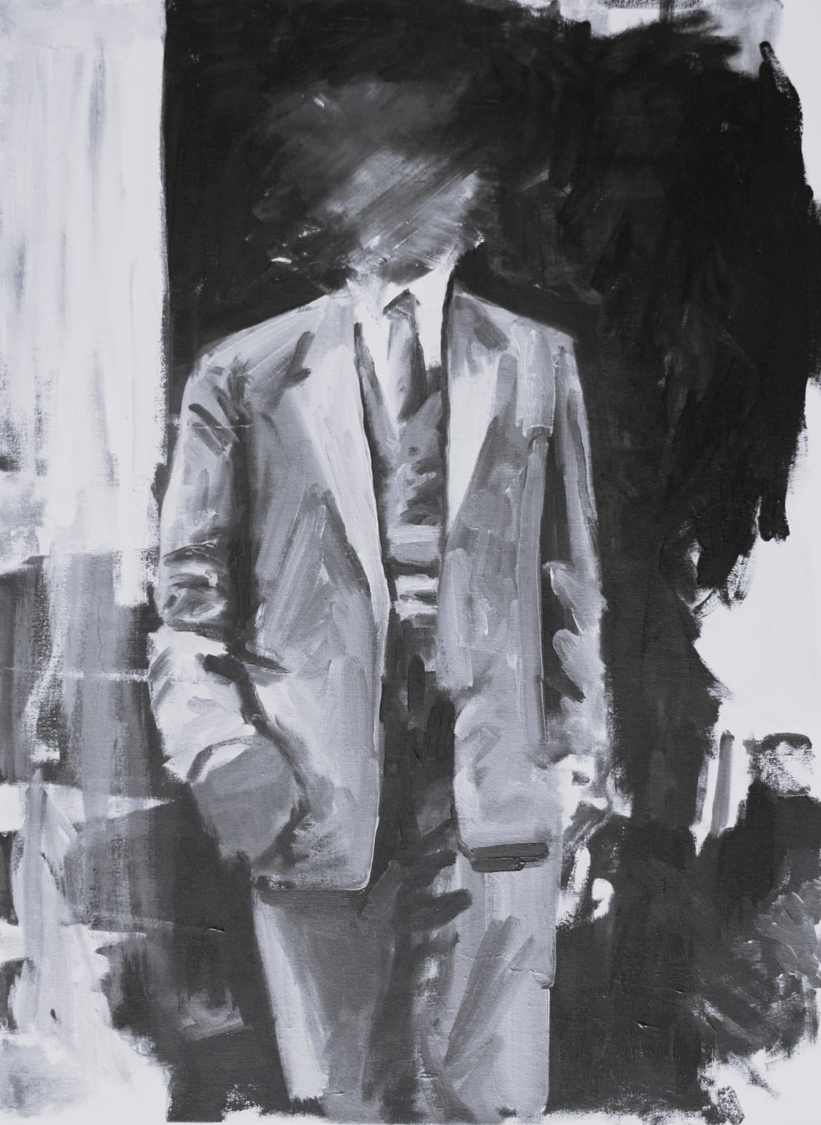 Alexander Adams, Figure at a Doorway, 11 April 1998