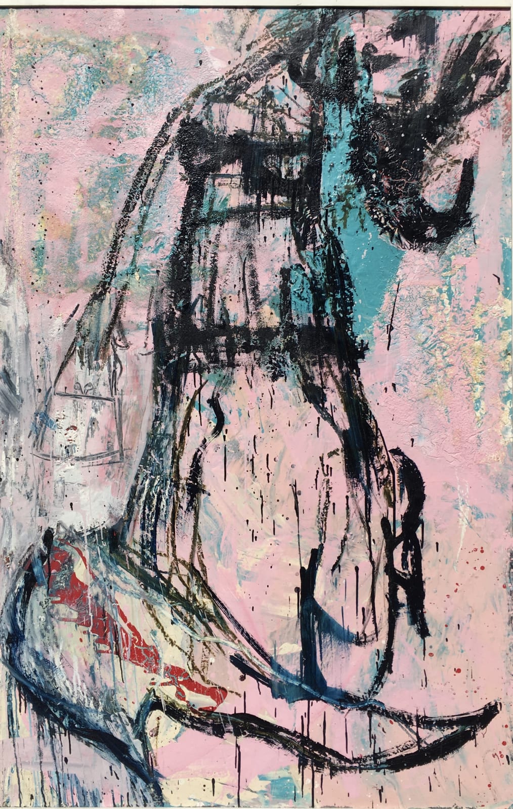 Chris Burns, 'Agony Of The Big Girl', 2009