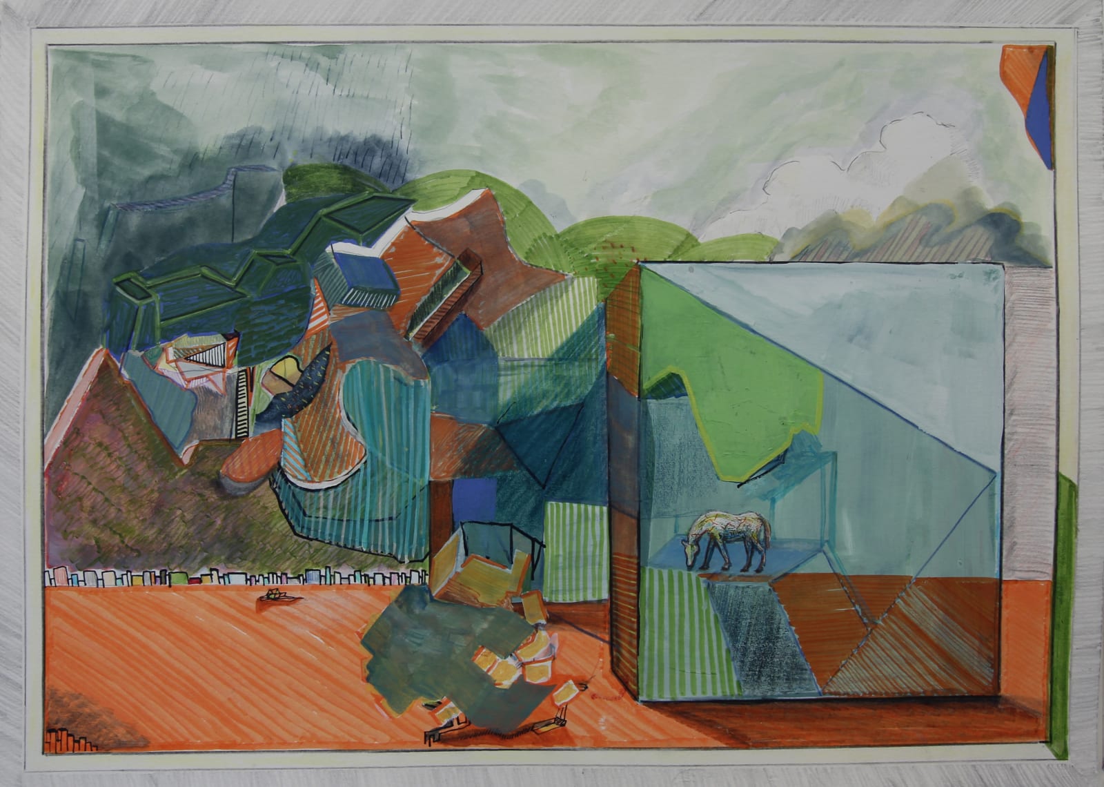 Paul Newman, 'The Impossible City', 2011 - 2020