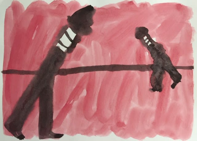 Enzo Marra, 'Paintbrush Men', 2020