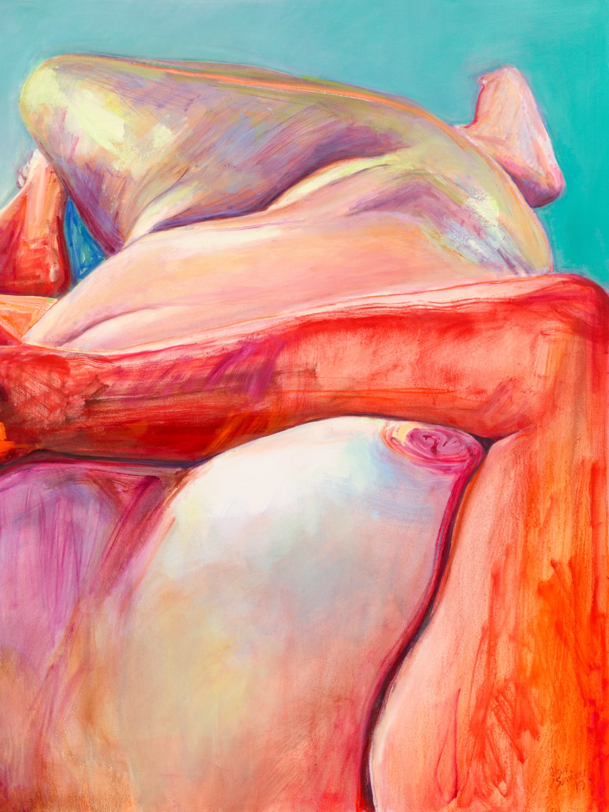 Joan Semmel, Spaced Out, 2019