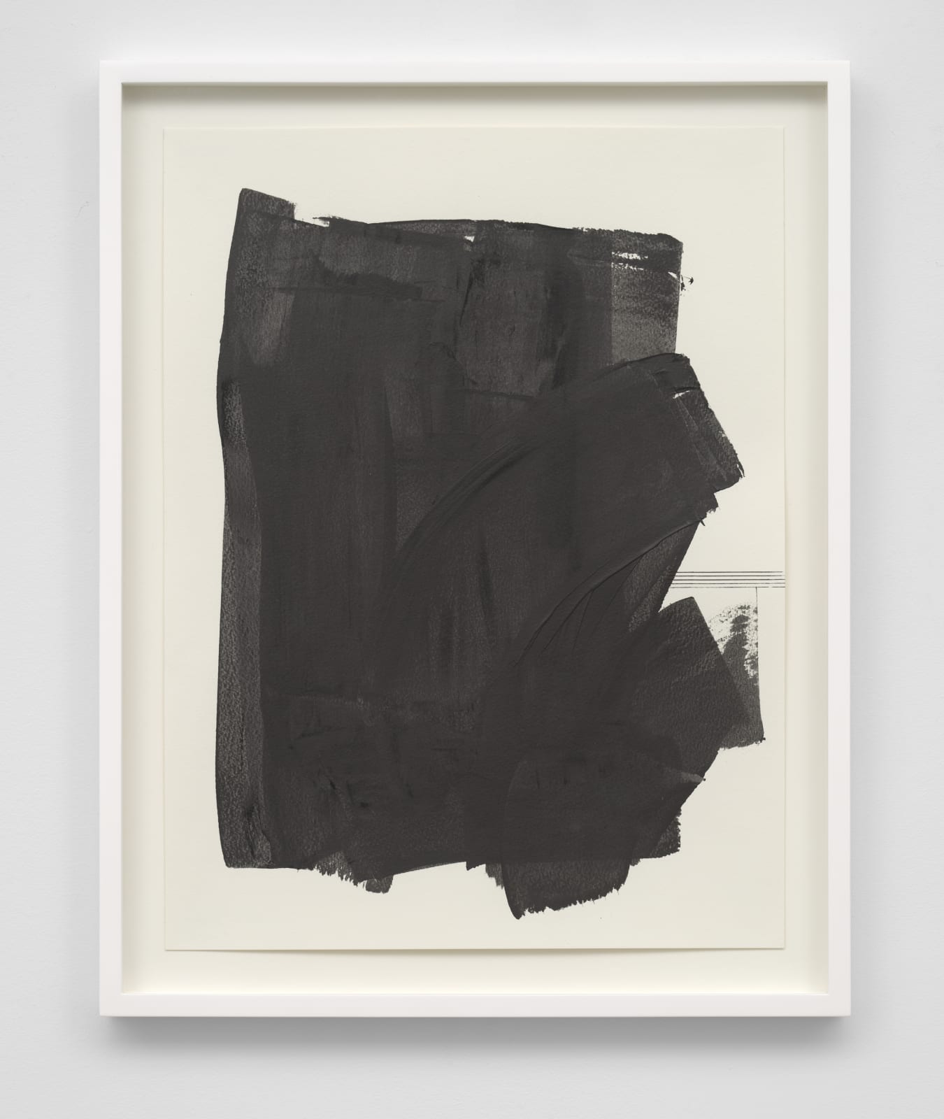 Jennie C. Jones, Graphite Movement #1, 2021