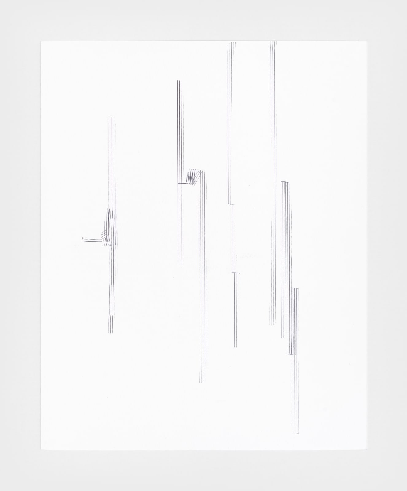 Jennie C. Jones, Graphite Score, 2021