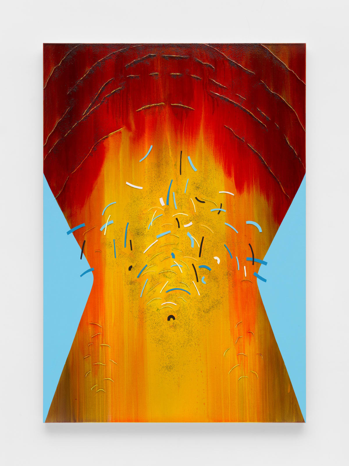 Carrie Moyer, Icy Hot, 2024