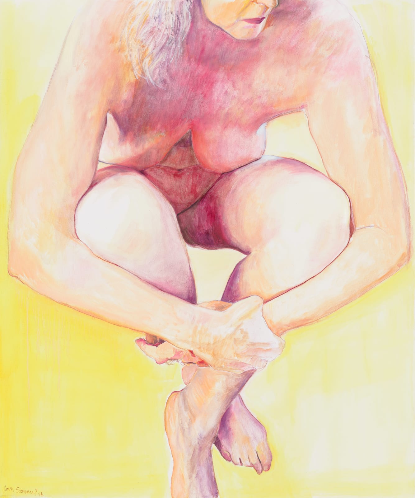 Joan Semmel, Embrace, 2016