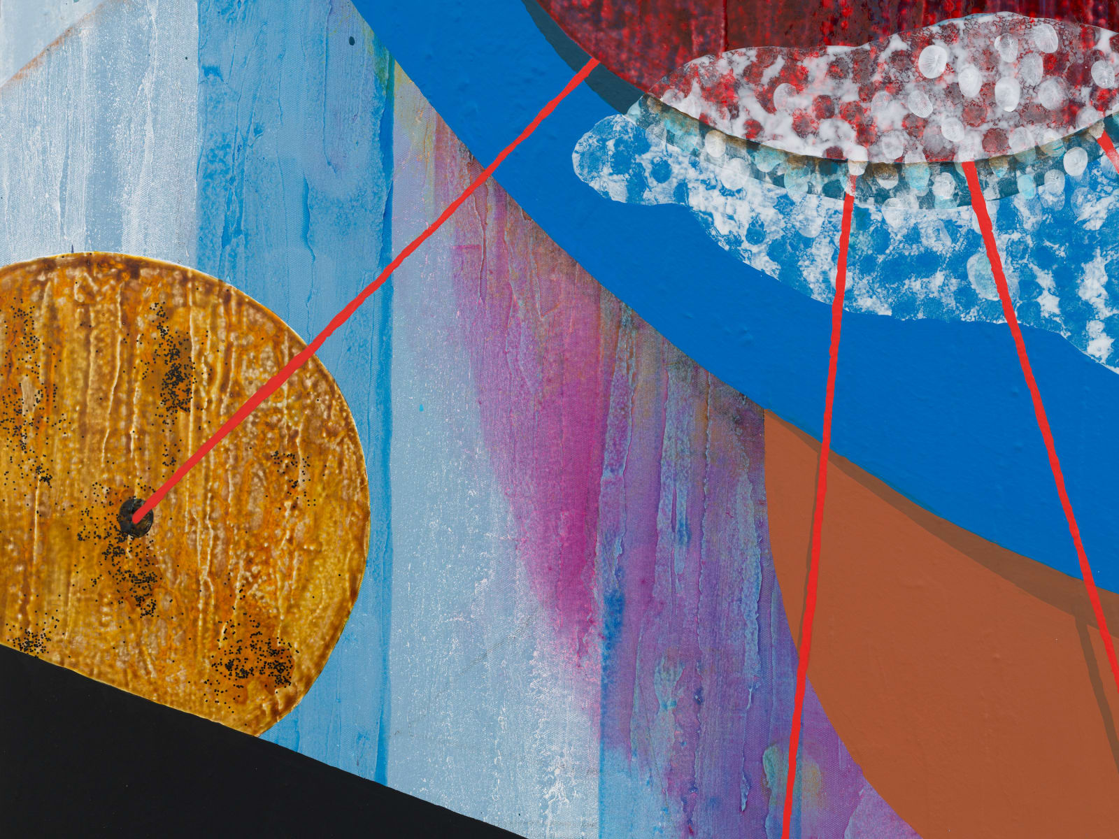 Carrie Moyer, Planetary Junket, 2025