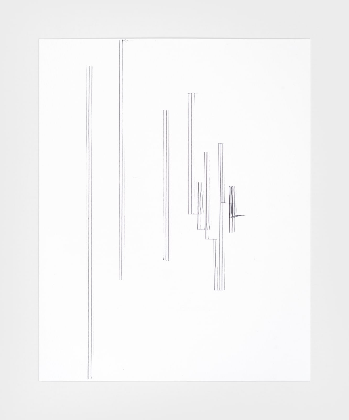 Jennie C. Jones, Graphite Score, 2021