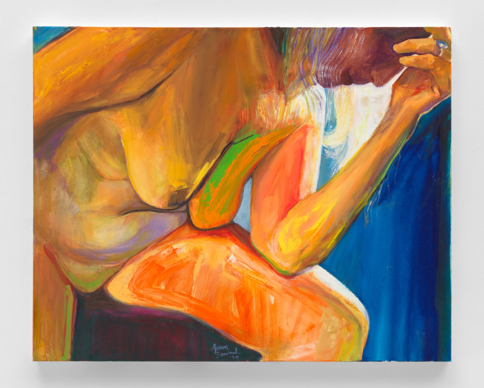 Joan Semmel, Double Breasted, 2020