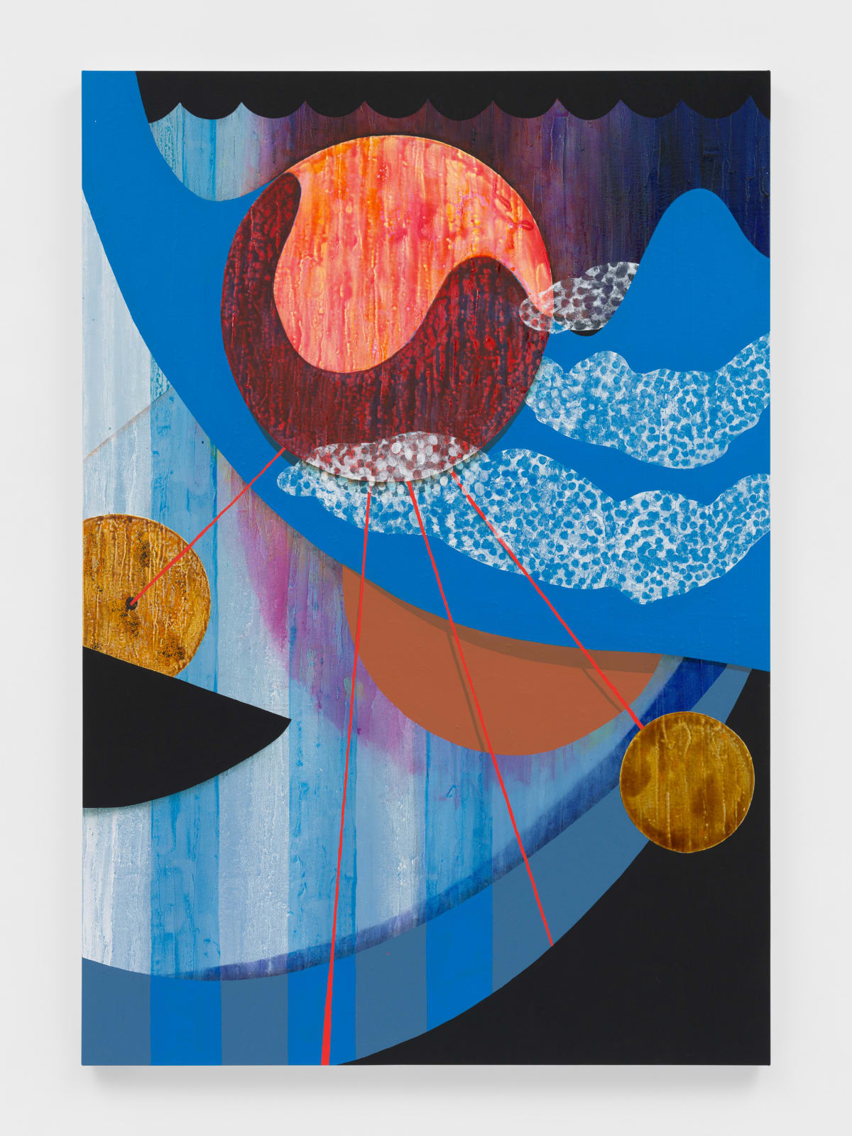 Carrie Moyer, Planetary Junket, 2025