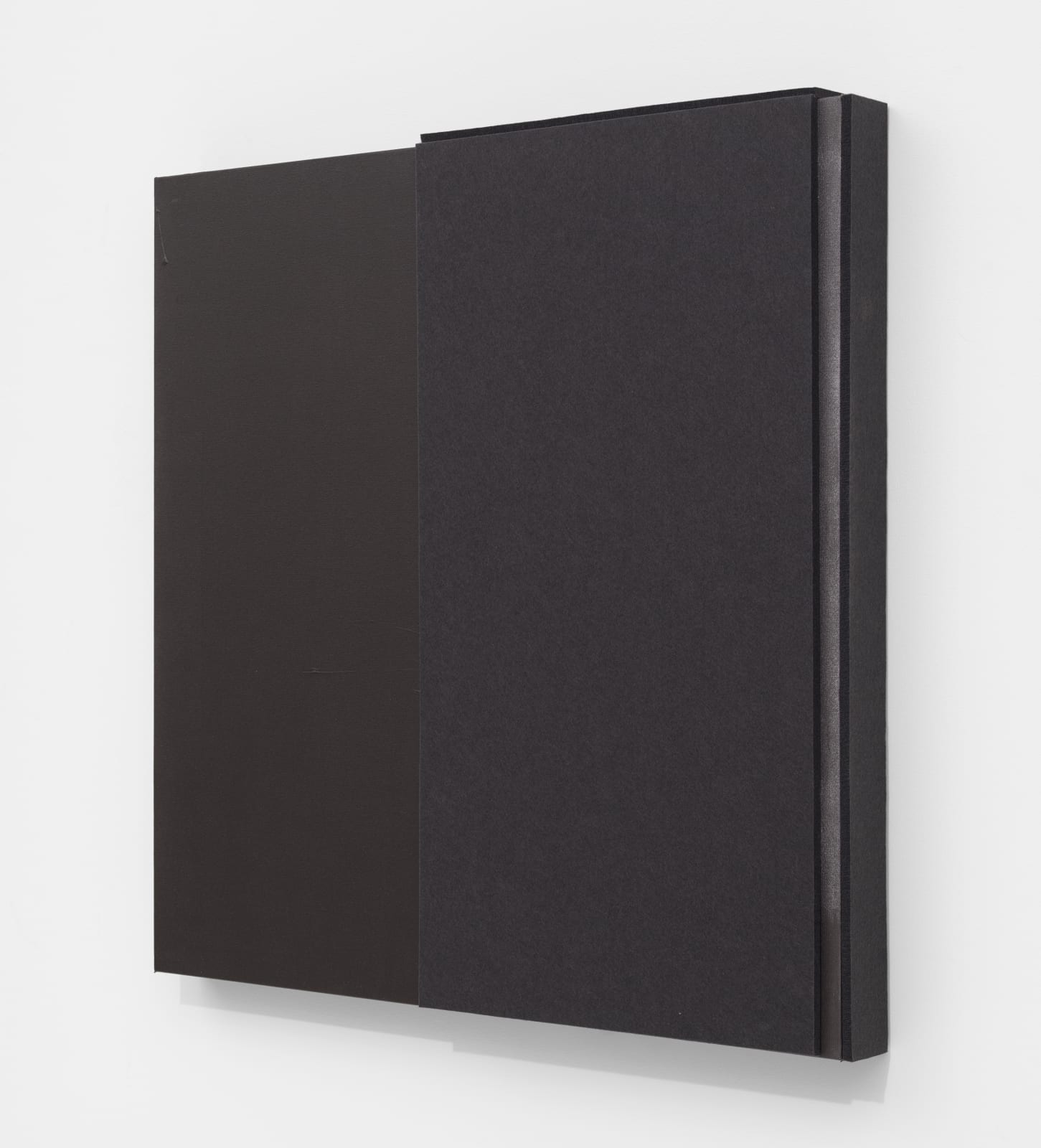 Jennie C. Jones, Deep, Gradient, Graphite, 2021