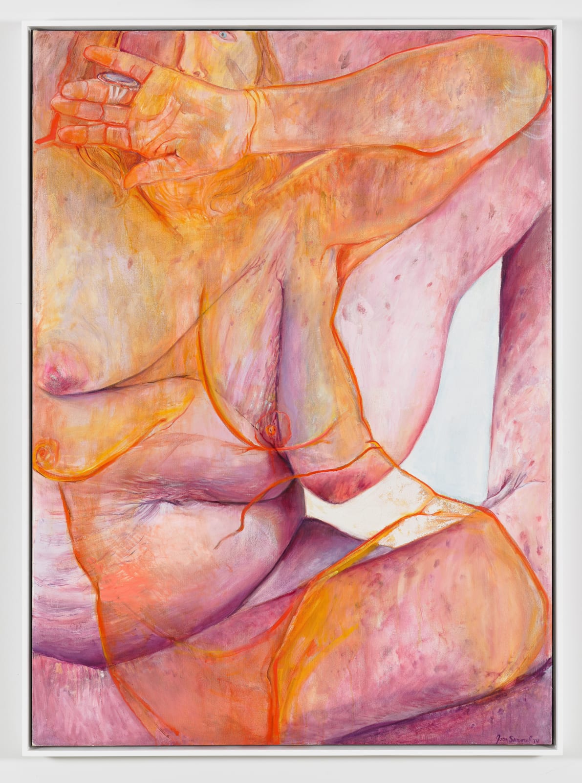 Joan Semmel, Open Hand, 2015