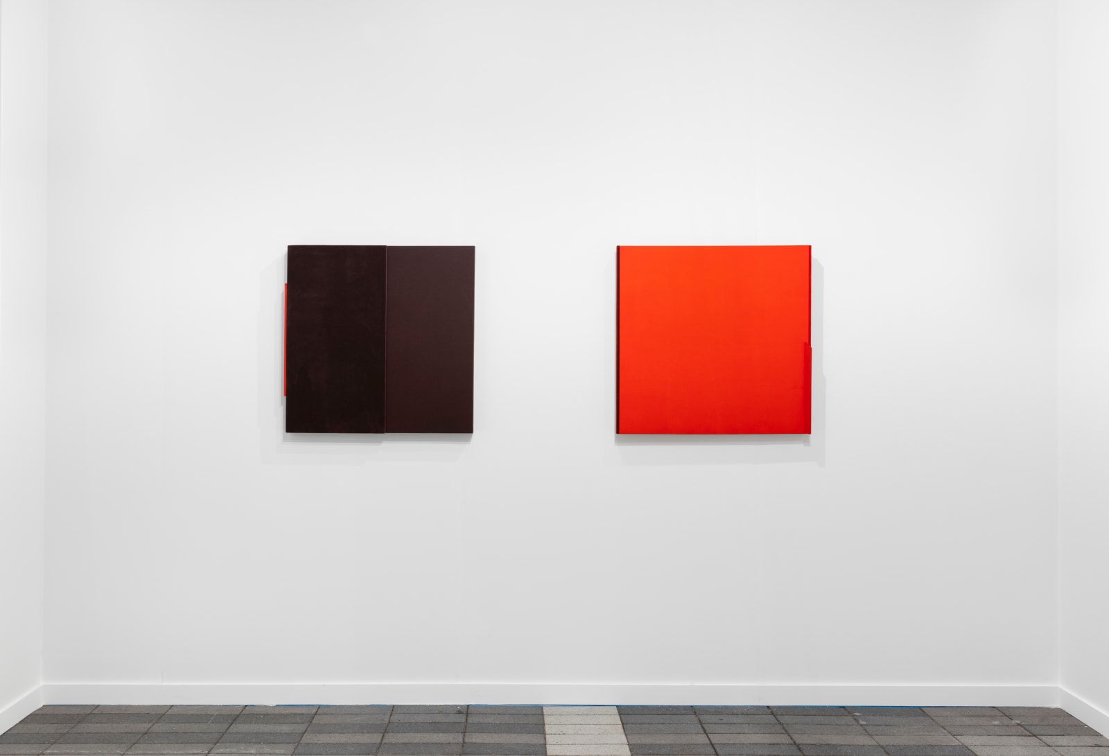Jennie C. Jones, Met Dense Tone (with red edge), 2025