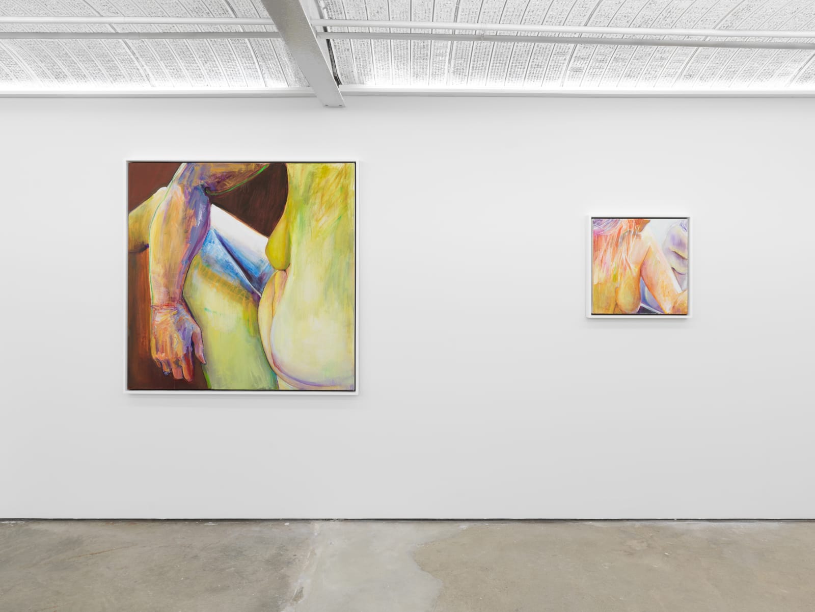 Joan Semmel, Look Back, 2021