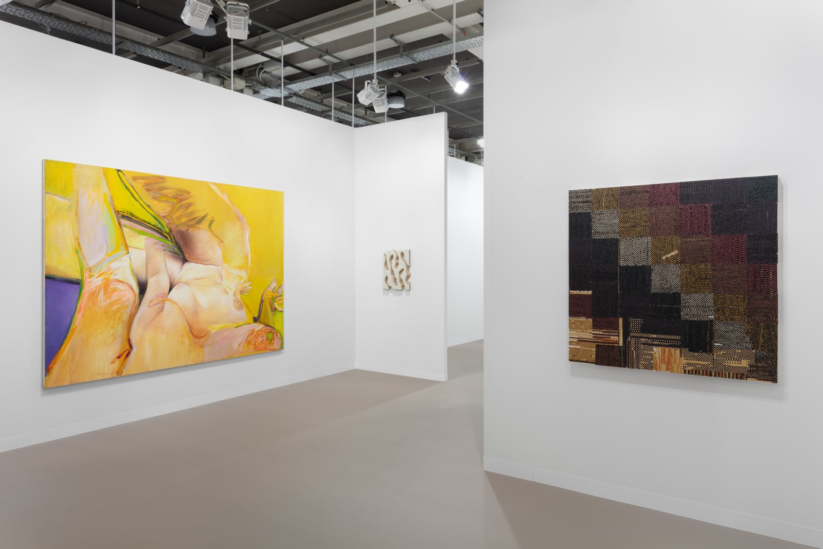 Donald Moffett, Lot 012525 (the river runs), 2025