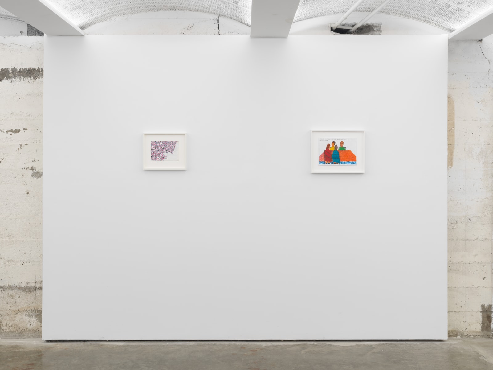 Teresa Burga, Dibujos viendo mal - Mujeres a la mesa - Sab.27/01/2018, 10:50 - Sab. 10/02/2018, 14:11, 2018