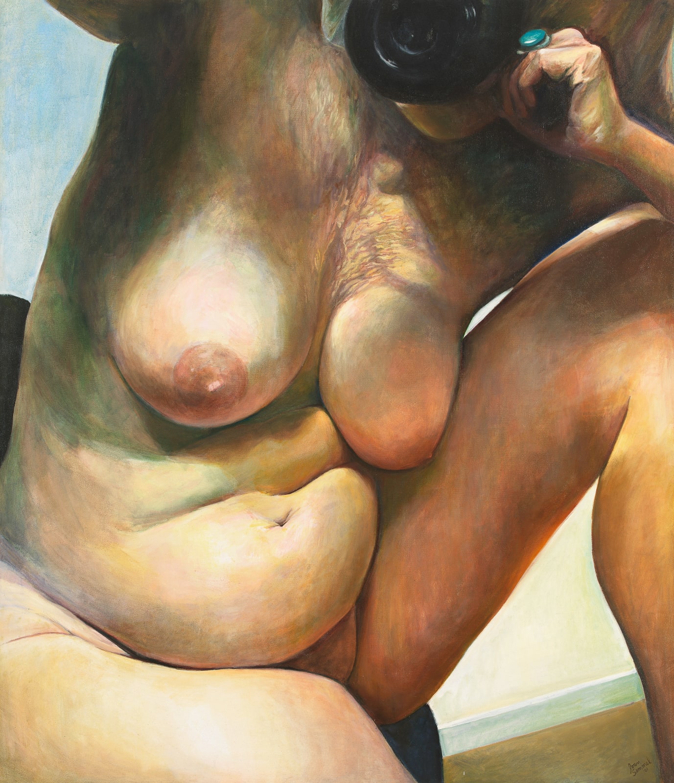 Joan Semmel, Close-Up, 2001