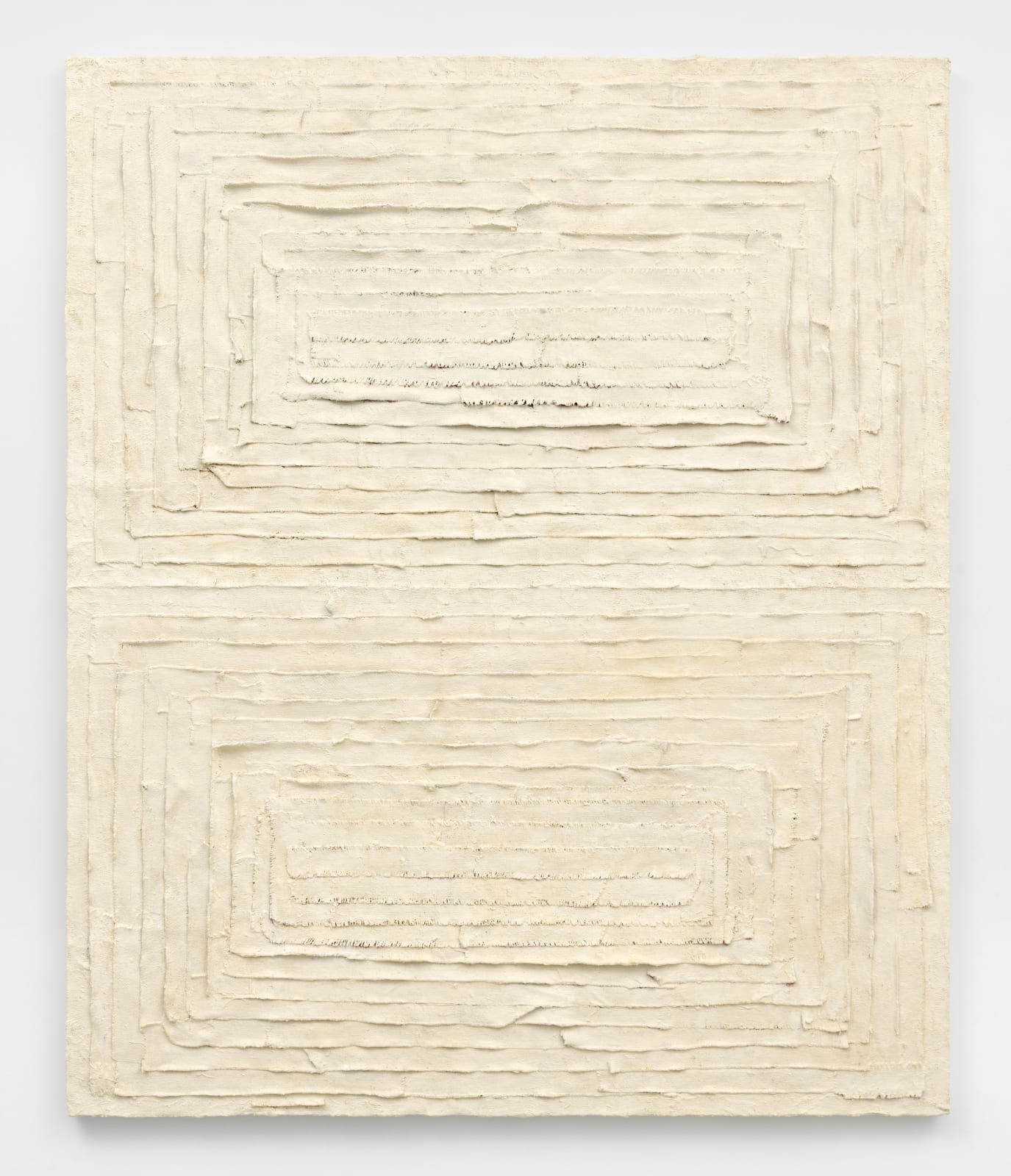Harmony Hammond, Double Bandaged Quilt #3 (Vertical), 2020