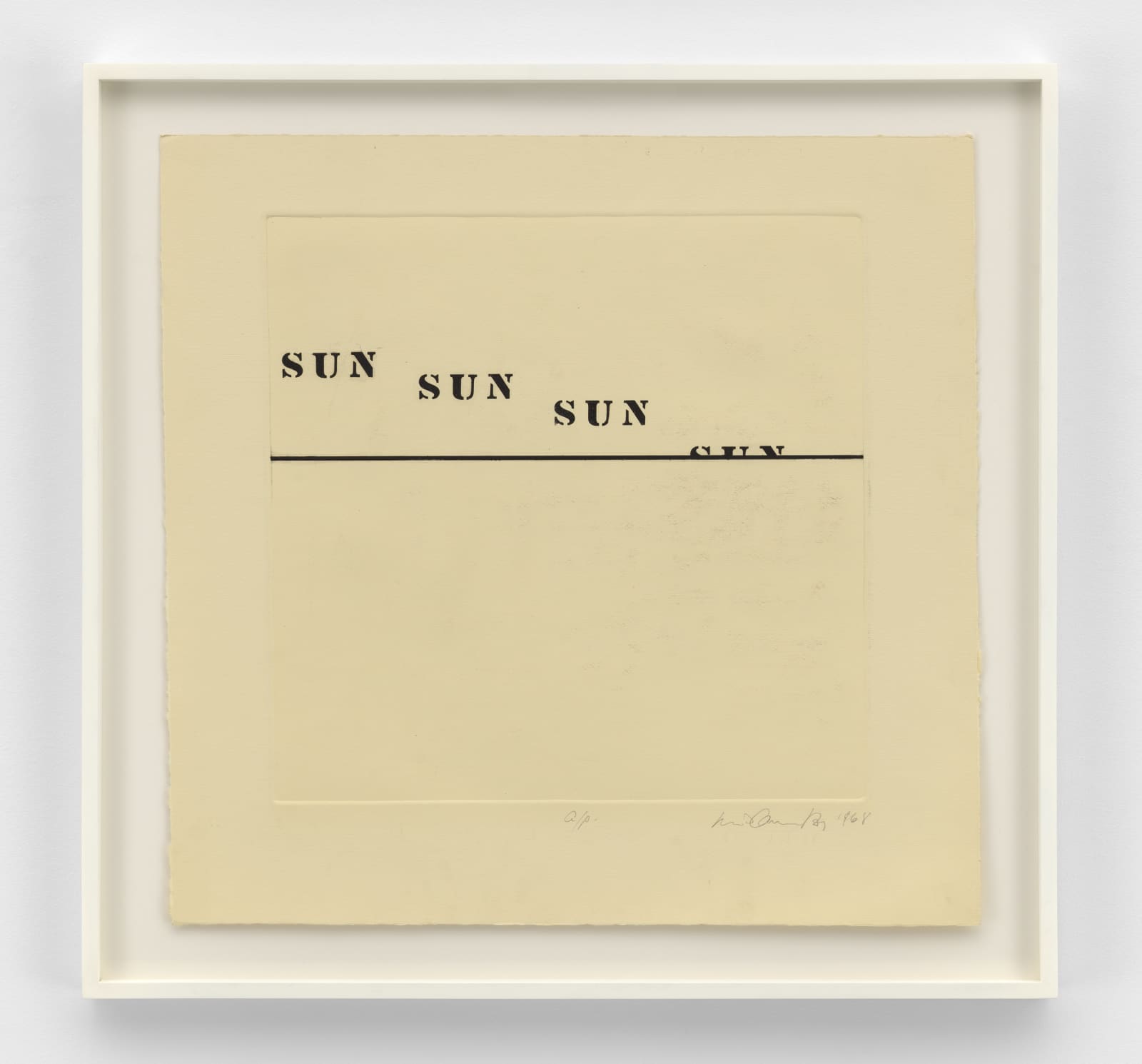 Luis Camnitzer, Untitled, 1968