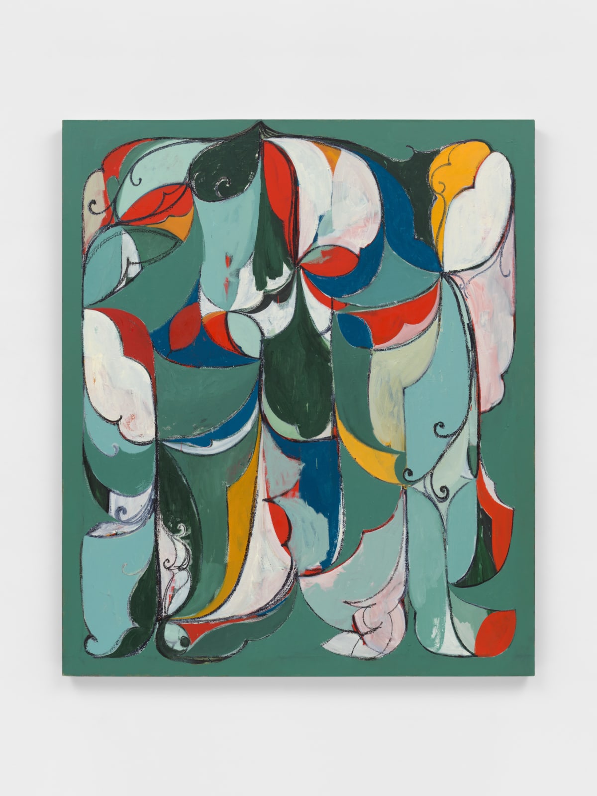 Kamrooz Aram, Untitled (Arabesque Composition), 2022-2023