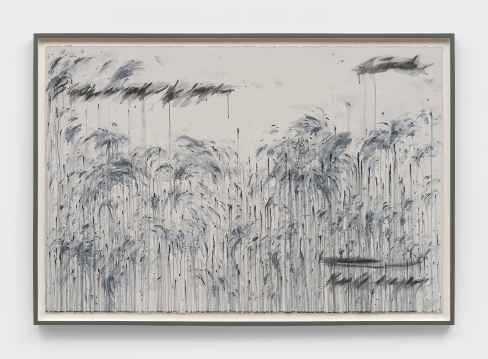 Bethany Collins, Linked with wreaths of roses, 2025