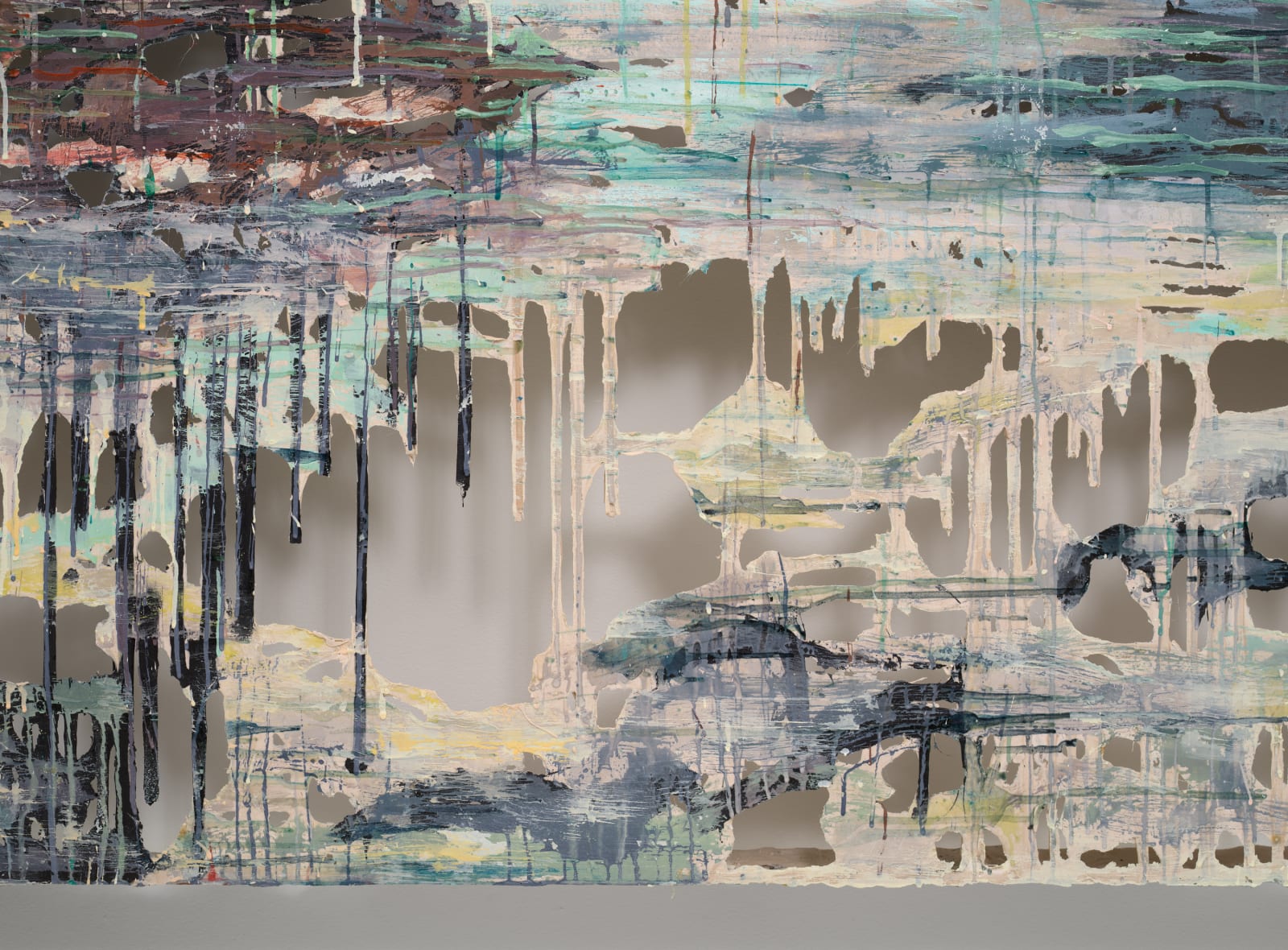 Diana Al-Hadid, Styx and Stones, 2021