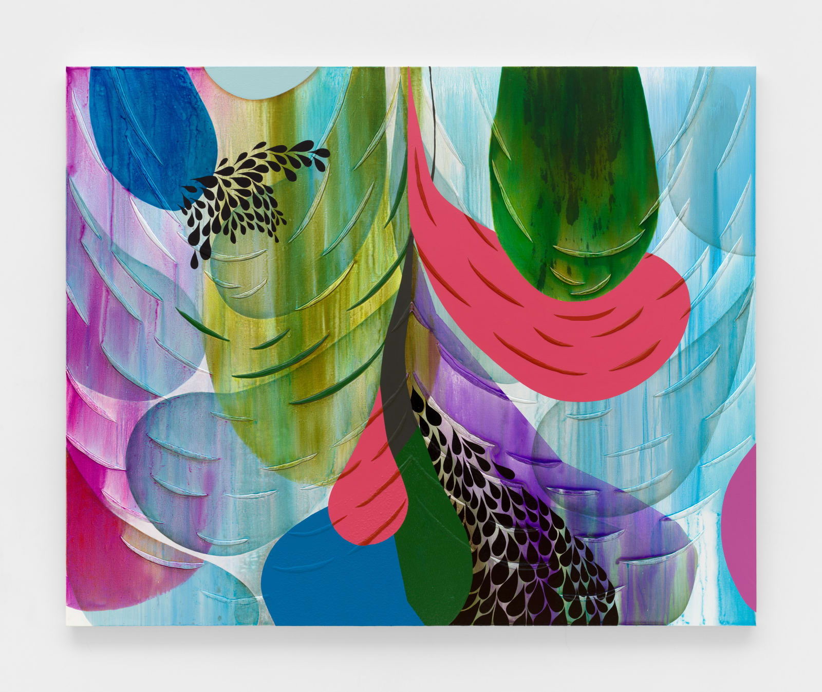 Carrie Moyer, Crying - Waiting - Hoping, 2024