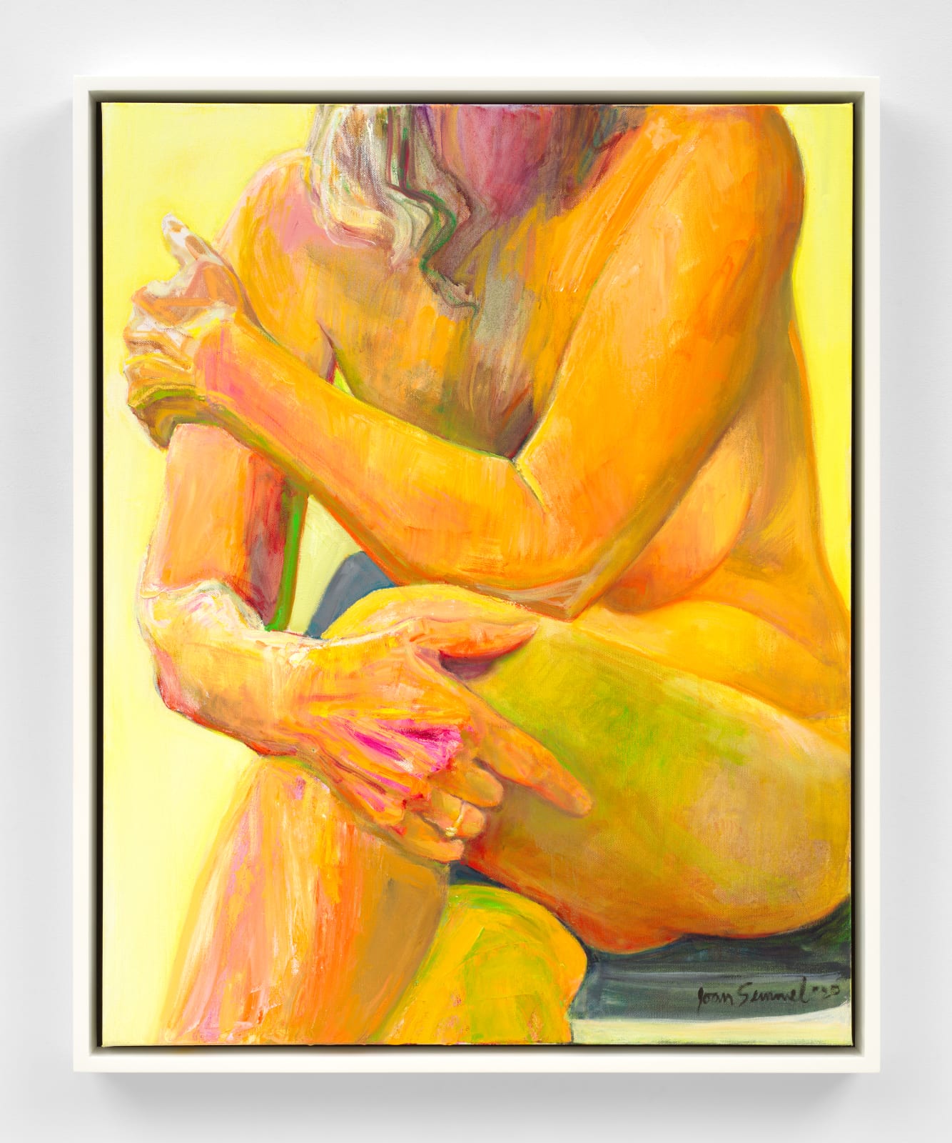 Joan Semmel, Holding, 2020