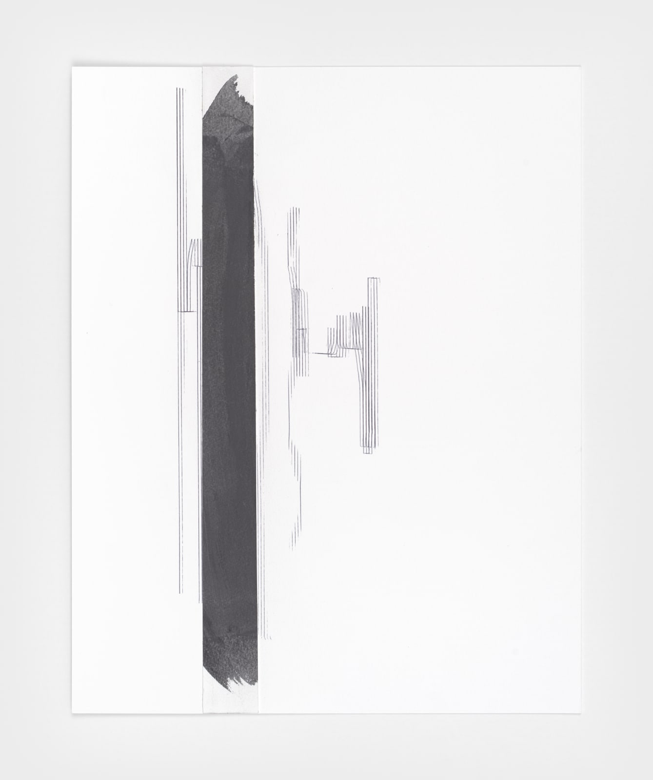 Jennie C. Jones, Graphite Score, 2021