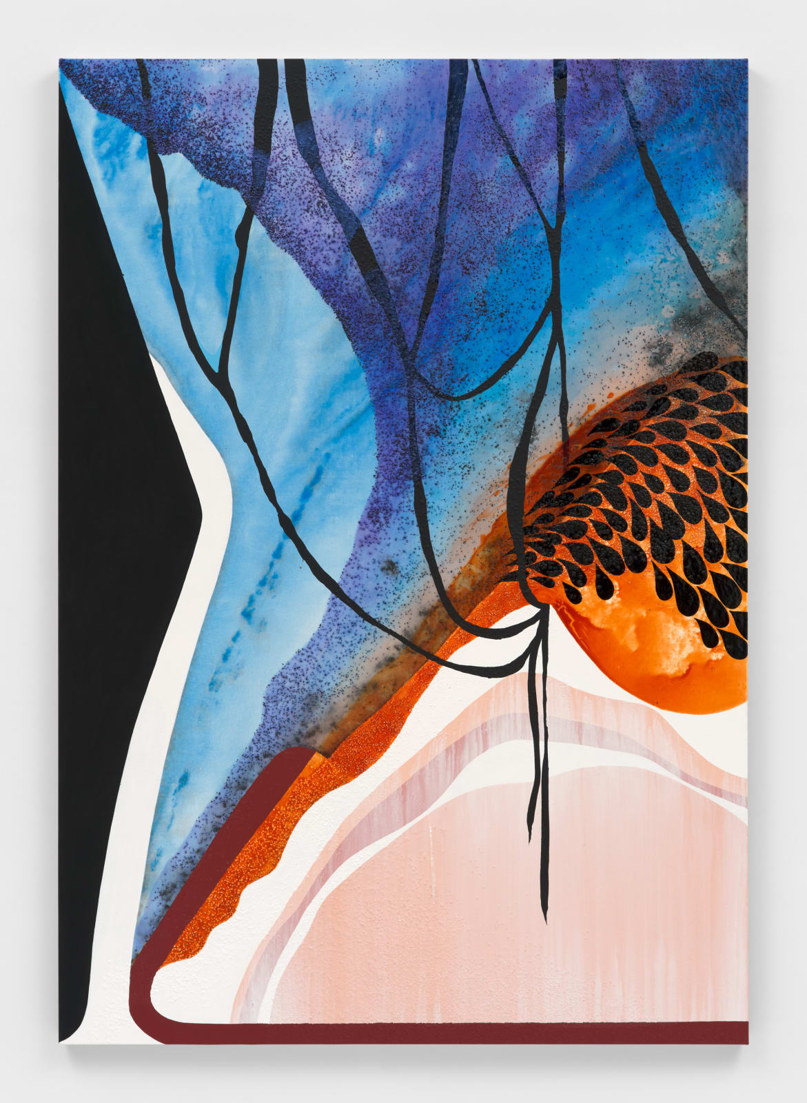 Carrie Moyer, Tears on My Pillow, 2024