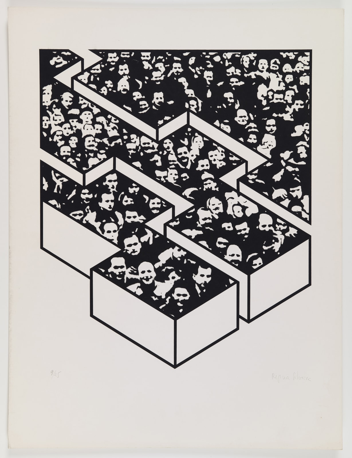 Regina Silveira, Middle Class & Co., 1971