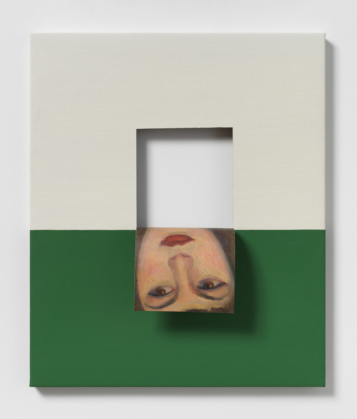 Valeska Soares, Doubleface (Buff Titanium White/Sap Green), 2019
